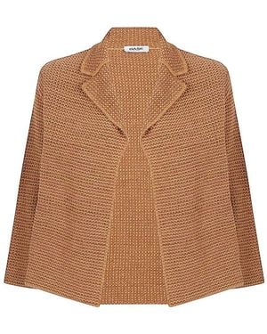 Base London Cotton Blend Jacket - Brown