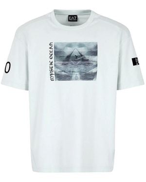 EA7 T-Shirts And Polos - Blue