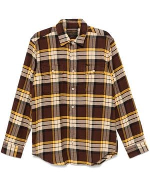 Filson Checked Flannel Shirt - Brown