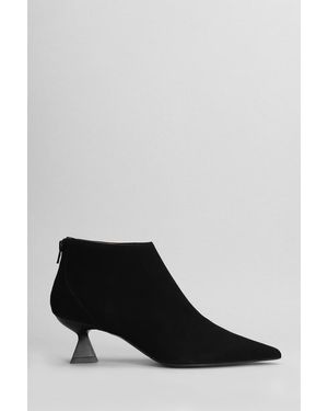 Festa Esta High Heels Ankle Boots - Black