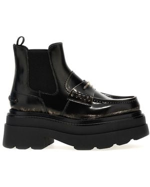 Alexander Wang 'Carter Ankle Platform' Ankle Boots - Black