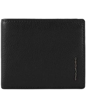 Piquadro Wallet With Document Holder Accessories - Black