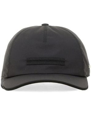 ZEGNA Dpp-Baseball Cap With Logo - Black