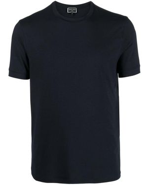 Giorgio Armani Icon Crew-Neck T-Shirt - Black