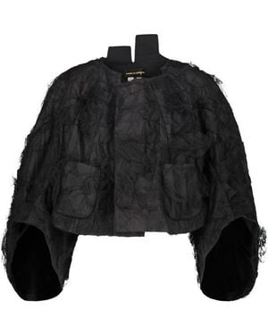 Comme des Garçons Tulle Jacket - Black