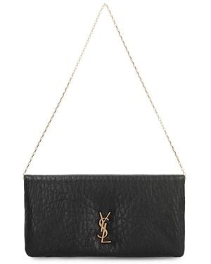 Saint Laurent Calypso Leather Mini Bag - Black