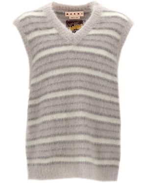 Marni 'Fuzzy Wuzzy' Vest - Grey