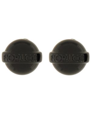 Fiorucci Glossy Mini Lollipop Earring - Black