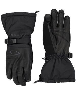 Oakley Ellipse Goatskin Gauntlet Gloves - Black