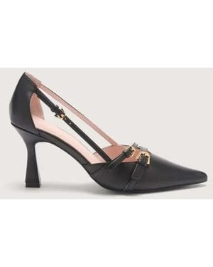 Coccinelle With Heel - Black