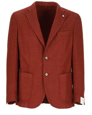 Lubiam Jackets - Red