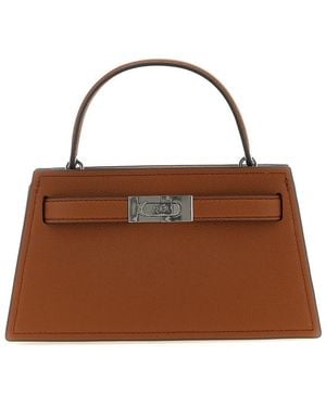 Tory Burch 'Petite Lee Radziwill' Handbag - Brown