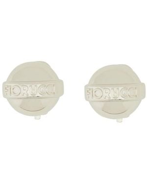 Fiorucci "Lollipop" Mini Earrings - White