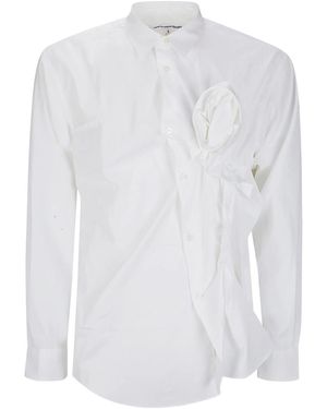 Comme des Garçons Shirt Woven - White
