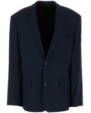 Balenciaga Jackets And Vests - Blue