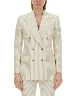 Tom Ford Double-Breasted Jacket - White