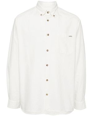 A.P.C. Shirts - White