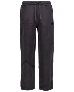 Objects IV Life 'Thought Bubble Panelled' Joggers - Blue