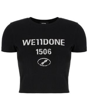 we11done T-Shirt - Black