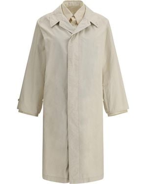 Maison Margiela Trench Coats - White