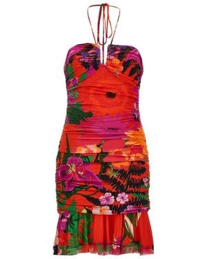 Emanuel Ungaro 'Bellamy' Dress - Red