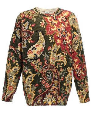 Etro 'Paisley' Jumper - Blue