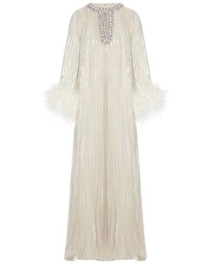 Self-Portrait Long Dresses - White
