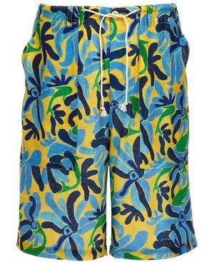 Marni Bermuda 'No Vacancy Inn' Capsule High Summer - Blue