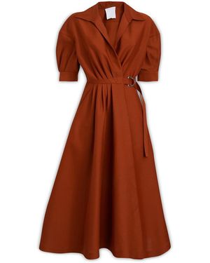 Mantu Dress - Brown