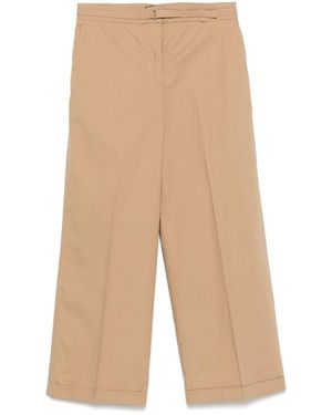Seventy Cotton Trousers - Natural