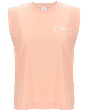 Pinko 'Cacao' T-Shirt - Pink