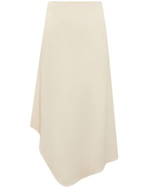 Calcaterra Wave Skirt - White