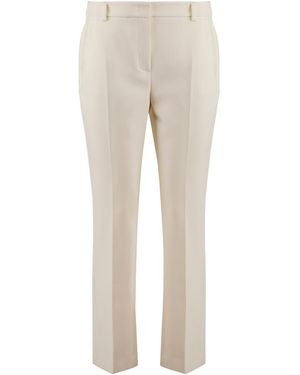 Weekend by Maxmara Rana Straight-Leg Trousers - Natural