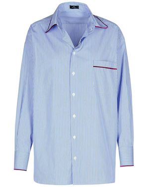 Etro Light Cotton Shirt - Blue