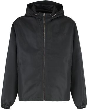 Givenchy Technical Fabric Hooded Jacket - Black