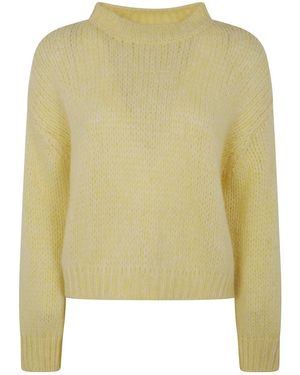 Roberto Collina Round Neck Jumper - Yellow