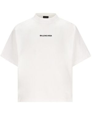 Balenciaga T-Shirt And Polo Shirt - White