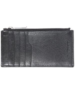 Il Bisonte Fictive Vertical Wallet - Grey