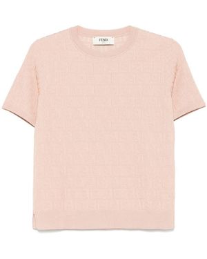 Fendi T-Shirts And Polos - Pink