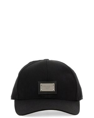 Dolce & Gabbana Baseball Cap - Black