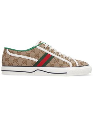 Gucci Tennis 1977 Low-Top Trainers - Natural
