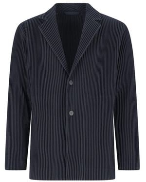 Homme Plissé Issey Miyake Jackets - Blue