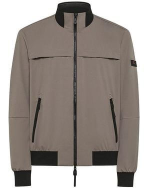 Peuterey Bomber Stretch Grigio - Brown