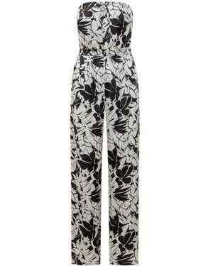 MICHAEL Michael Kors Palm Tie Jumpsuit - White