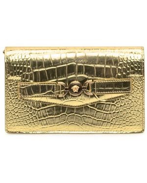 Versace Wallet With Chain - Metallic