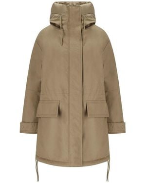 DUNO Kaya Camel Reversible Parka - Natural