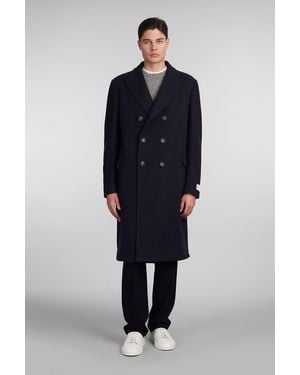 Massimo Alba Dodge Coat - Blue