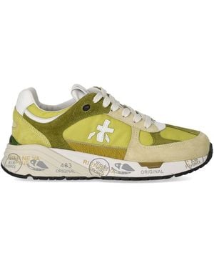 Premiata Mased 7398 Trainer - Yellow