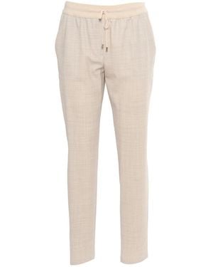 Lorena Antoniazzi Trousers - Natural