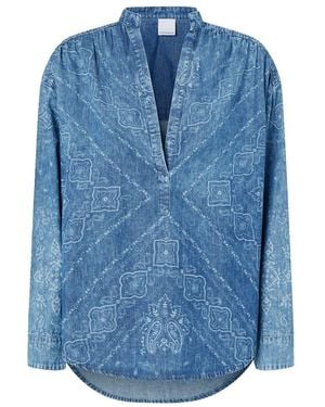 Pinko Denim Blouse - Blue